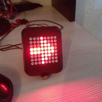 Gyroscopic Bicycle TailLight - Auto Turn Signaling