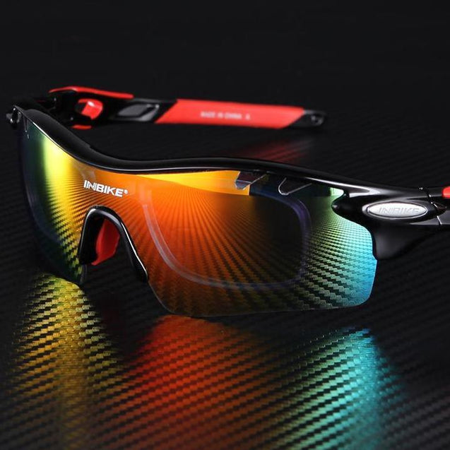 Cycling Glasses with 5 Clear Lens - Photochromic & Polarized Lens