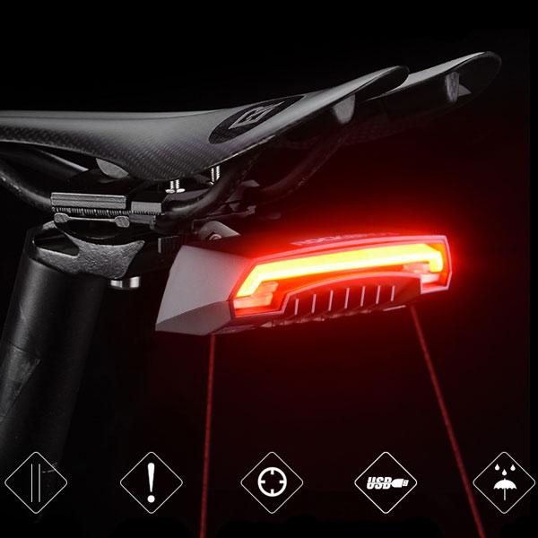 FlowLite™ Sequential Bike Tail Light v2.0 with Intelligent Braking