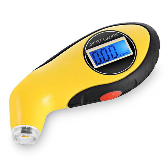 Digital Tire Pressure Gauge With Back Lit LCD